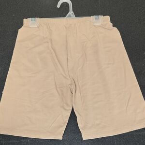 Body Wrappers Men's Tan Dance Shorts